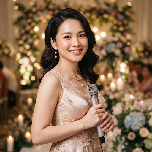 婚禮主持 Aria 的形象照